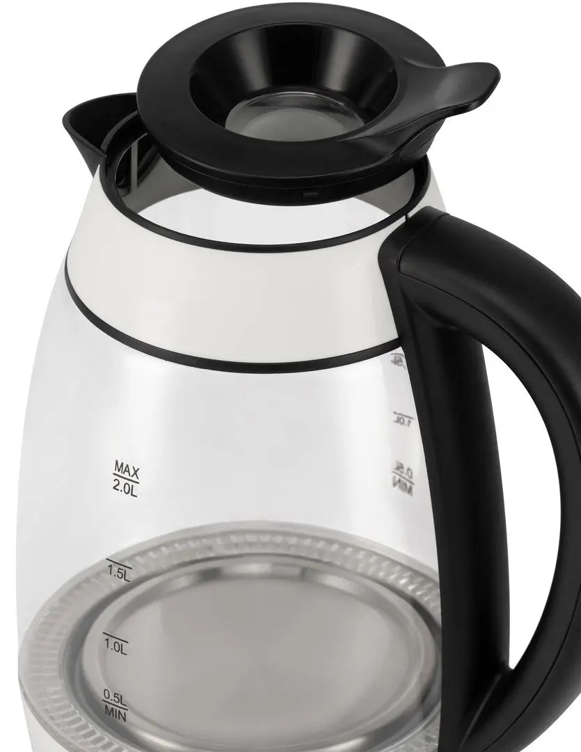 Fierbator electric Polaris PWK 2006CGL (White/Black)