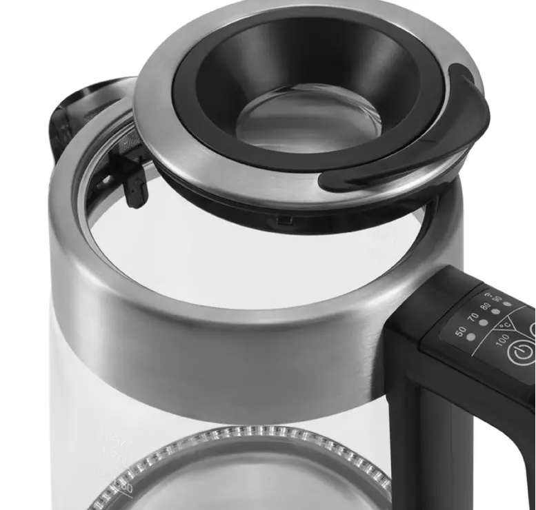 Электрочайник Polaris PWK 17111CGLD (Black/Silver)