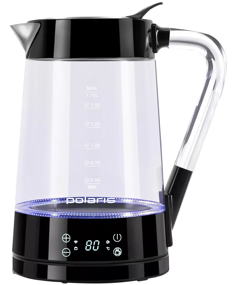 Электрочайник Polaris PWK 1715CGLD (Black) - 2