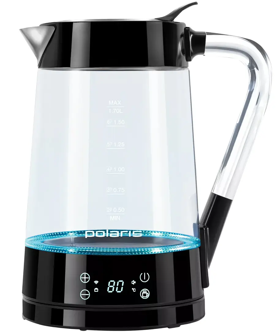 Электрочайник Polaris PWK 1715CGLD (Black) - 3