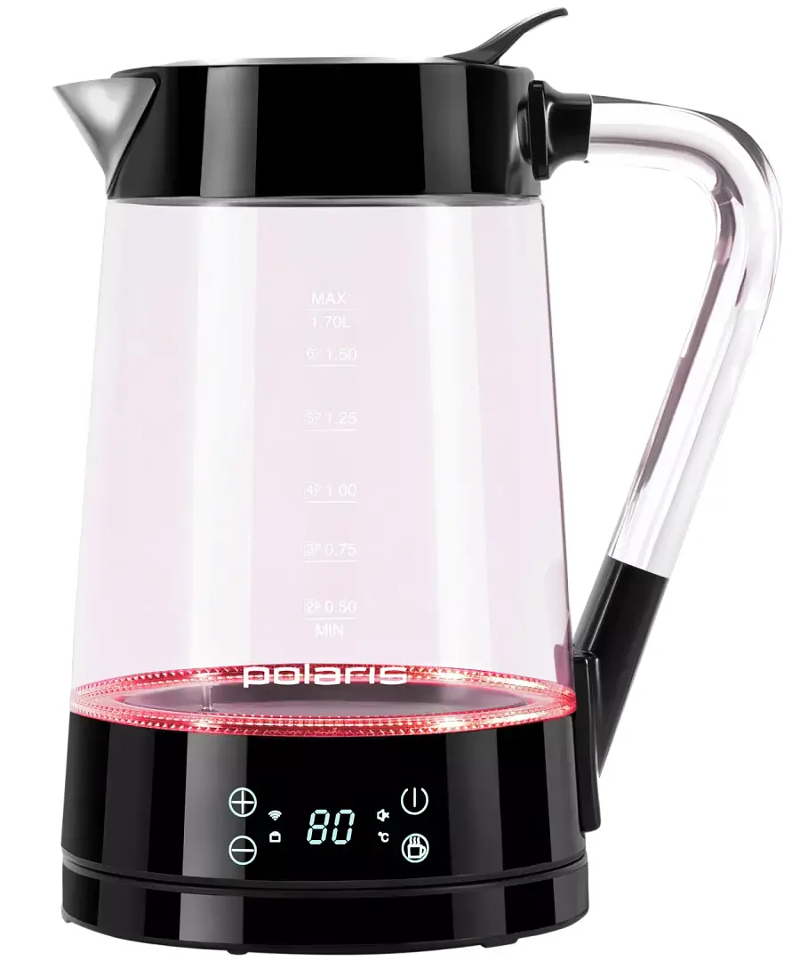 Электрочайник Polaris PWK 1715CGLD (Black) - 6