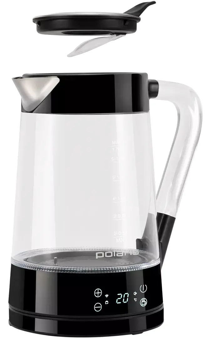 Электрочайник Polaris PWK 1715CGLD (Black) - 9