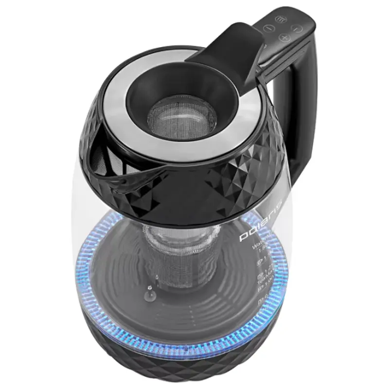Электрочайник Polaris PWK1823CGLD (Black) - 3