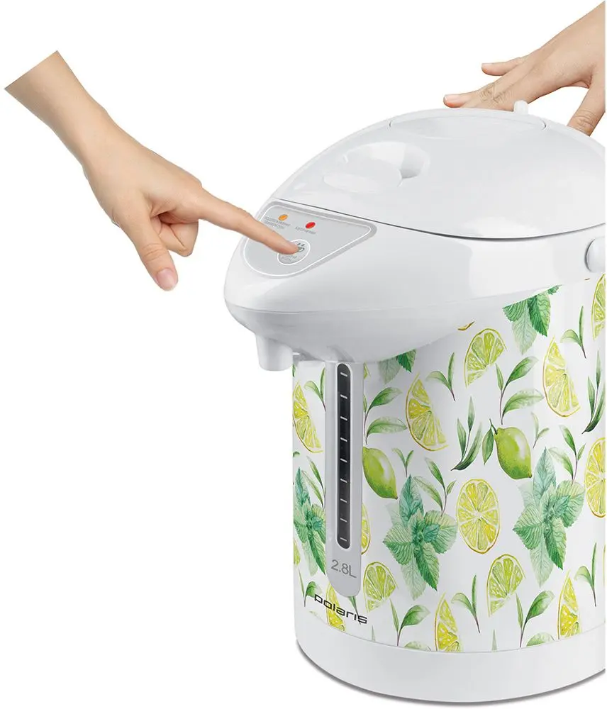 Термопот Polaris PWP 2824 (White/Lemon) - 5
