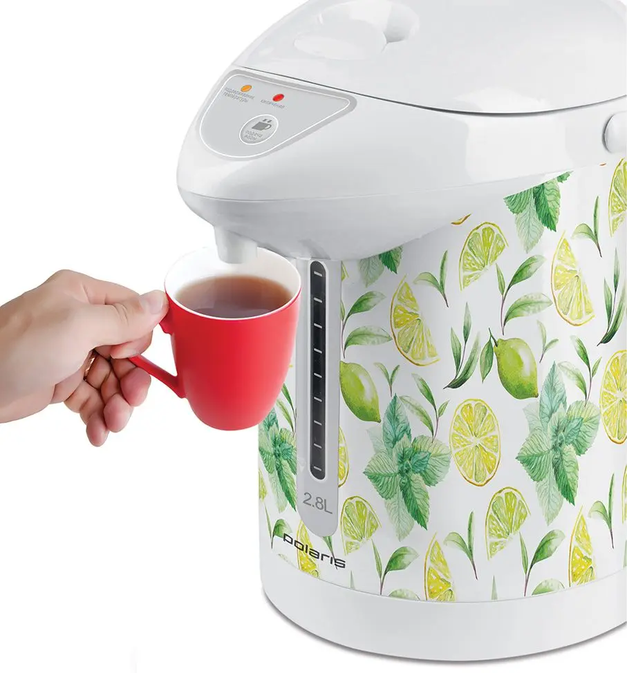 Термопот Polaris PWP 2824 (White/Lemon) - 6