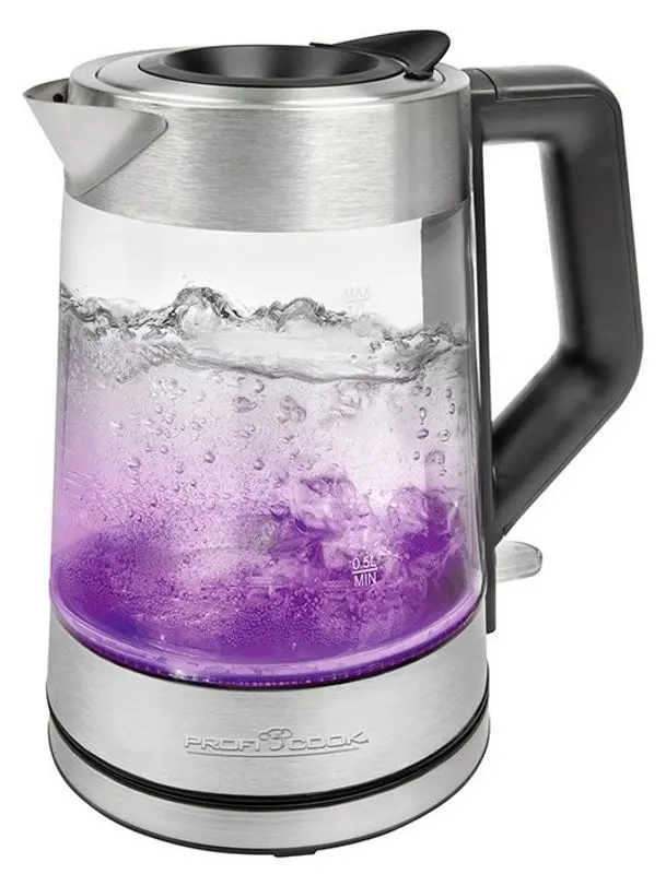 Fierbator electric Proficook PC-WKS 1190 G (Glass/Inox)