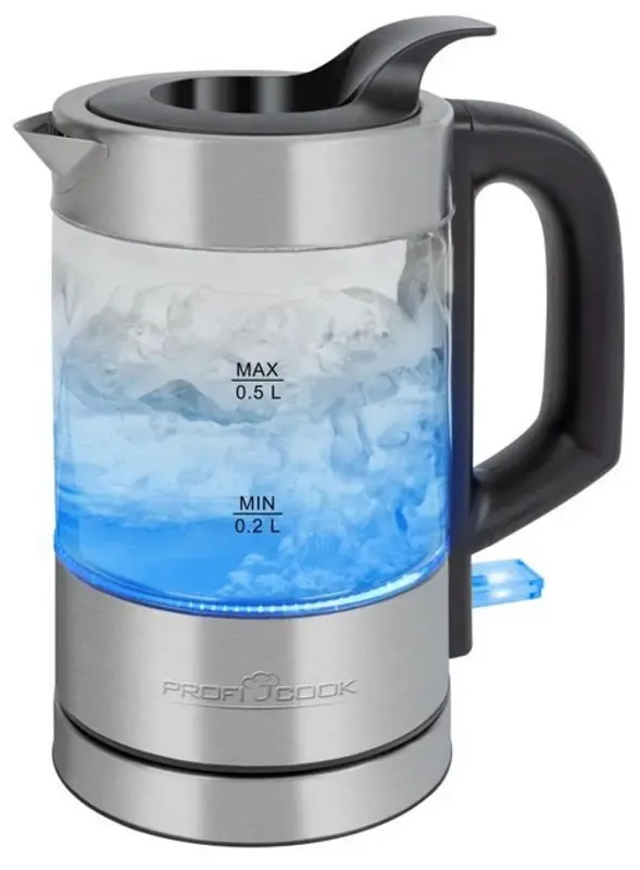 Электрочайник ProfiCook PC-WKS 1228 G 0.5l (Silver)