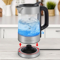 Электрочайник ProfiCook PC-WKS 1229 G 1l (Silver) Thumb