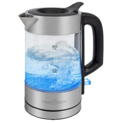 Электрочайник ProfiCook PC-WKS 1229 G 1l (Silver)