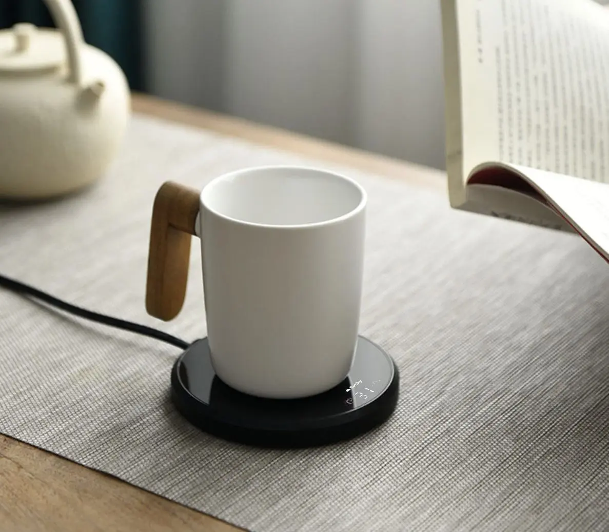 Incalzitor electric + cana Ruhhy 22125 (Black)