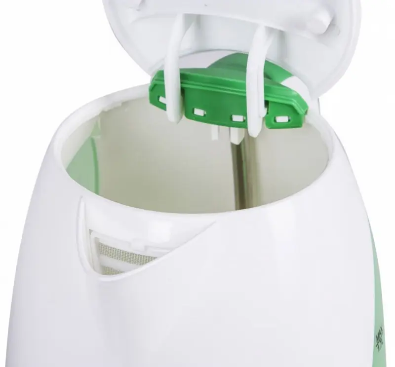 Электрочайник Saturn ST-EK8437U 1.7l (White/Light Green) - 2