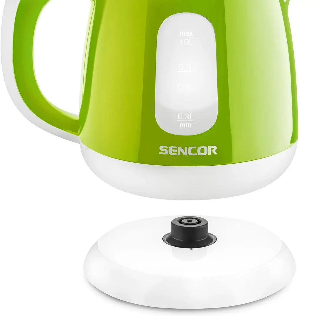Электрочайник Sencor SWK 1011GR (White/Green) - 5