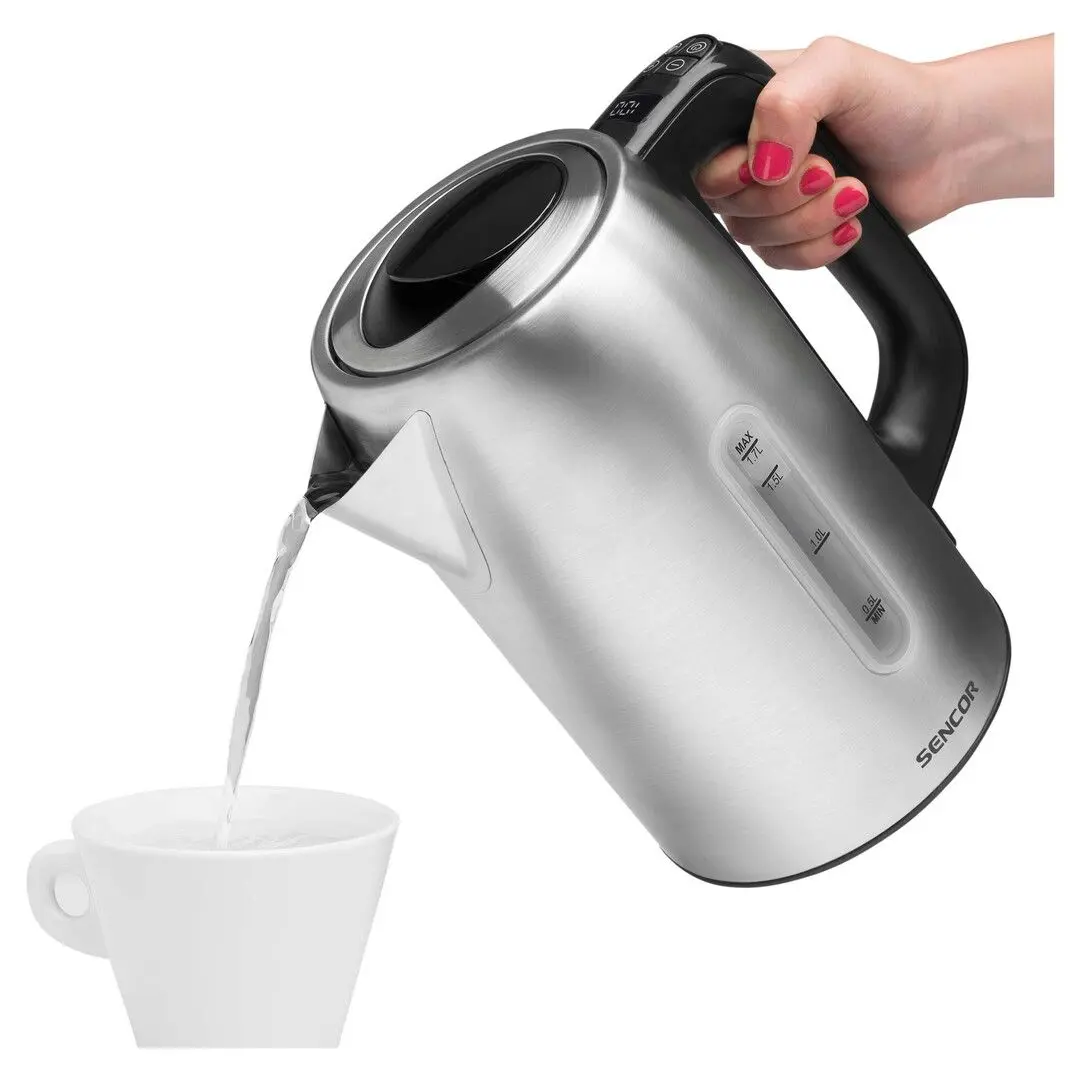 Электрочайник Sencor SWK 1760BK (Inox/Black) - 2