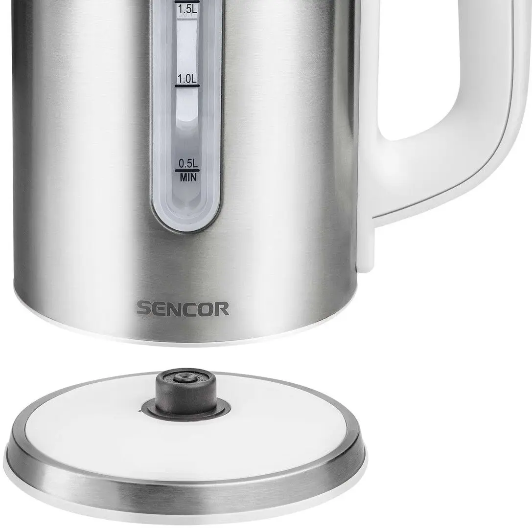 Электрочайник Sencor SWK 1761WH (Inox/White) - 5