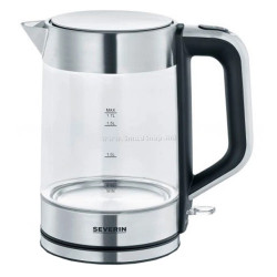 Fierbator electric Severin WK 3420 1,7l (Transparent/Silver)