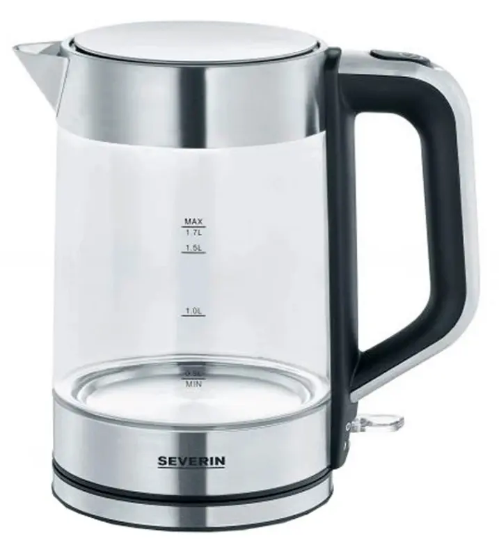 Fierbator electric Severin WK 3420 1,7l (Transparent/Silver)