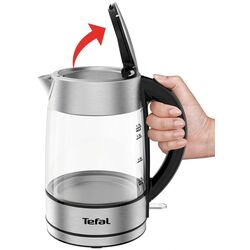 Ceainic electric Tefal Glass Kettle KI772 (Inox/Black) Thumb