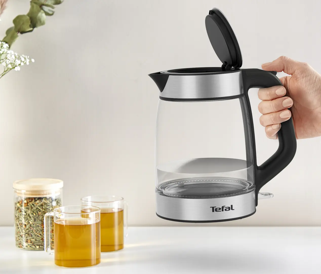 Fierbator electric Tefal KI605830 (Inox/Black)