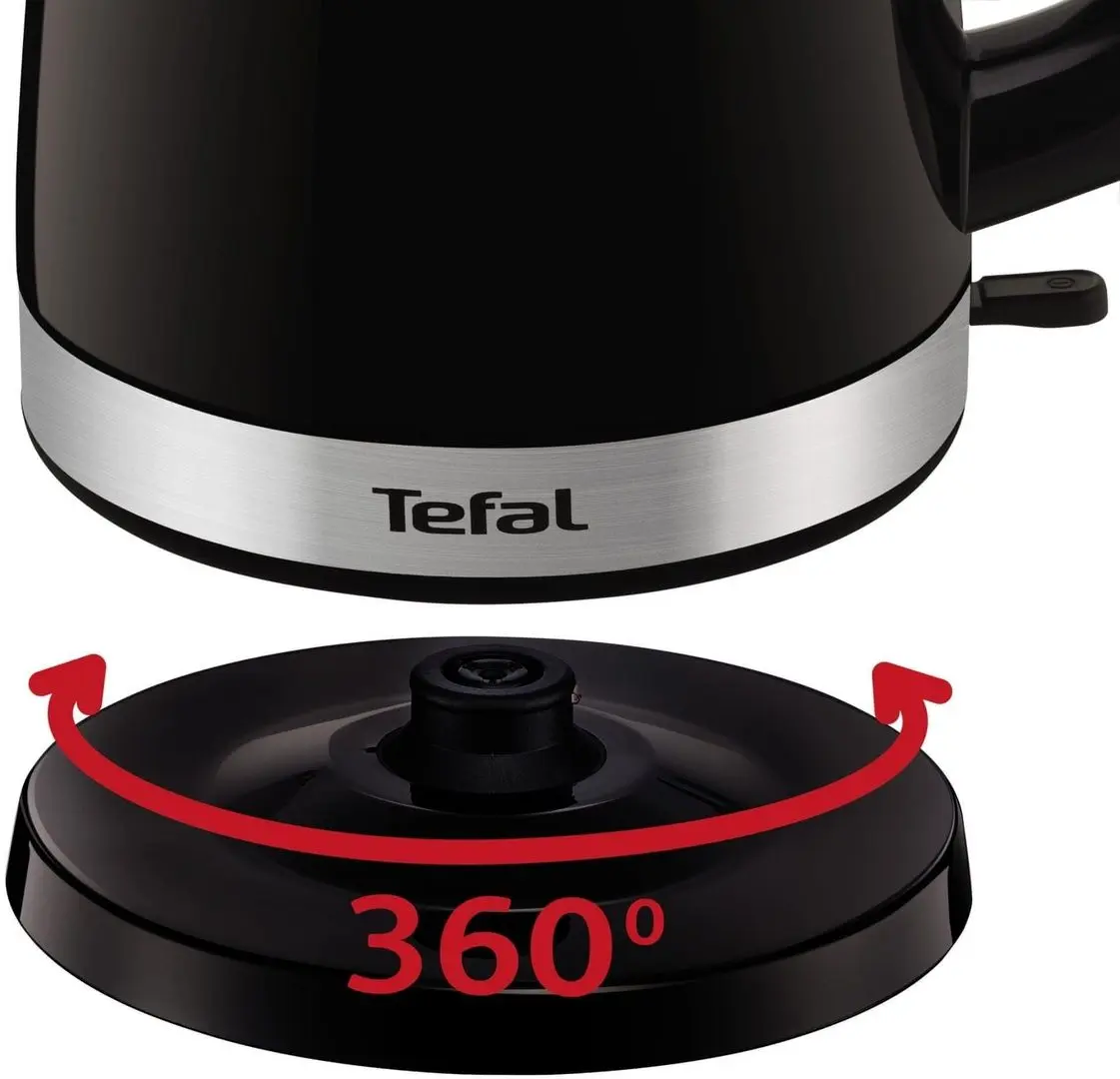 Ceainic electric Tefal KO150F30 (Black/Inox)