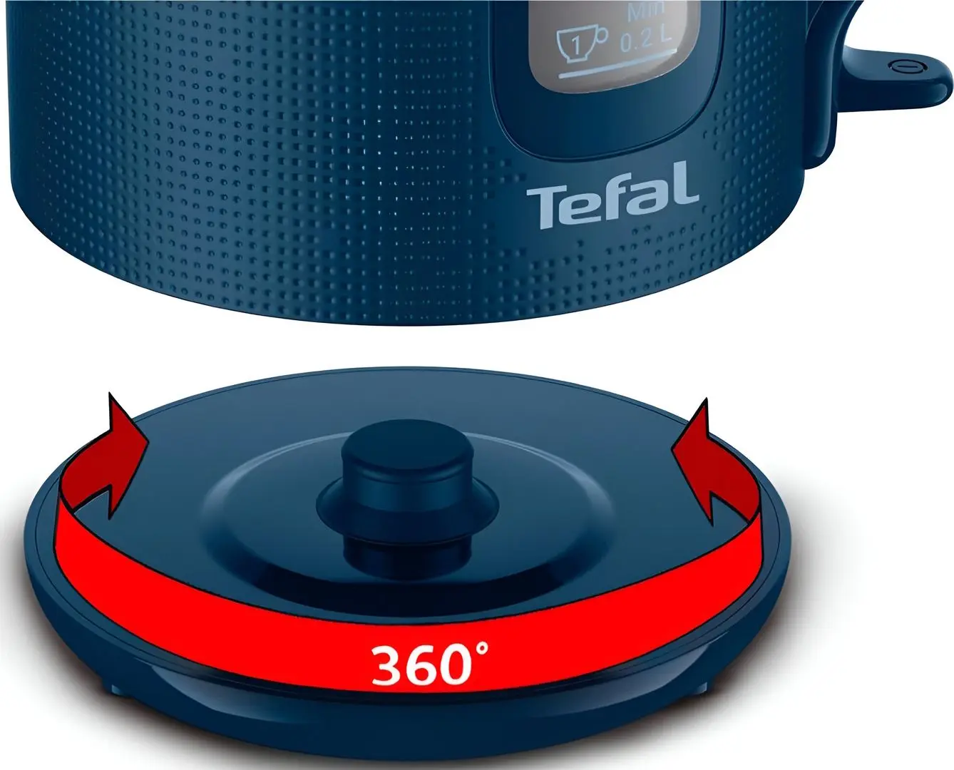 Fierbător electric Tefal Morning KO2M0410 (Blue)