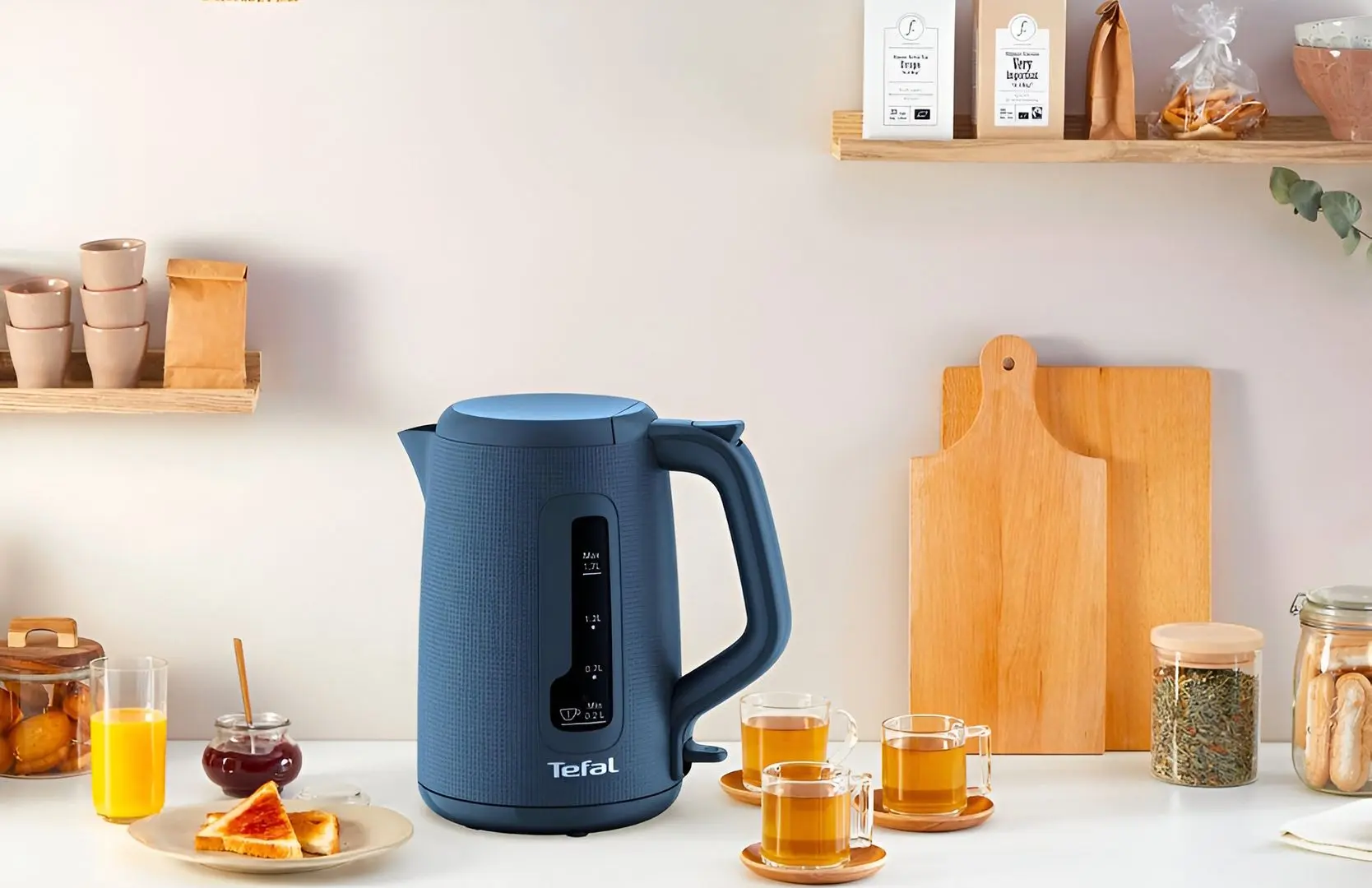 Fierbător electric Tefal Morning KO2M0410 (Blue)