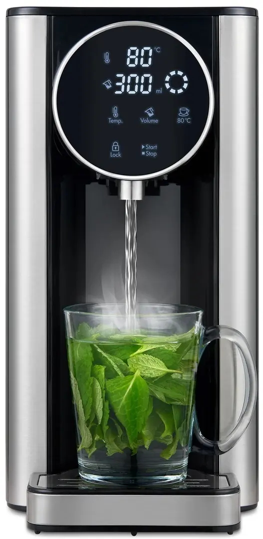 Termos electric Trisa Silver Stream (Inox/Black)