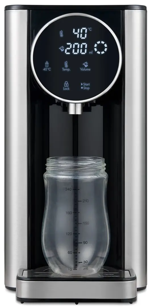 Termos electric Trisa Silver Stream (Inox/Black)