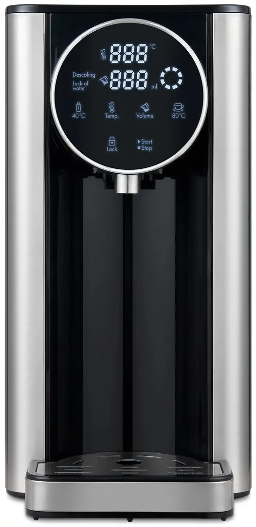 Termos electric Trisa Silver Stream (Inox/Black)