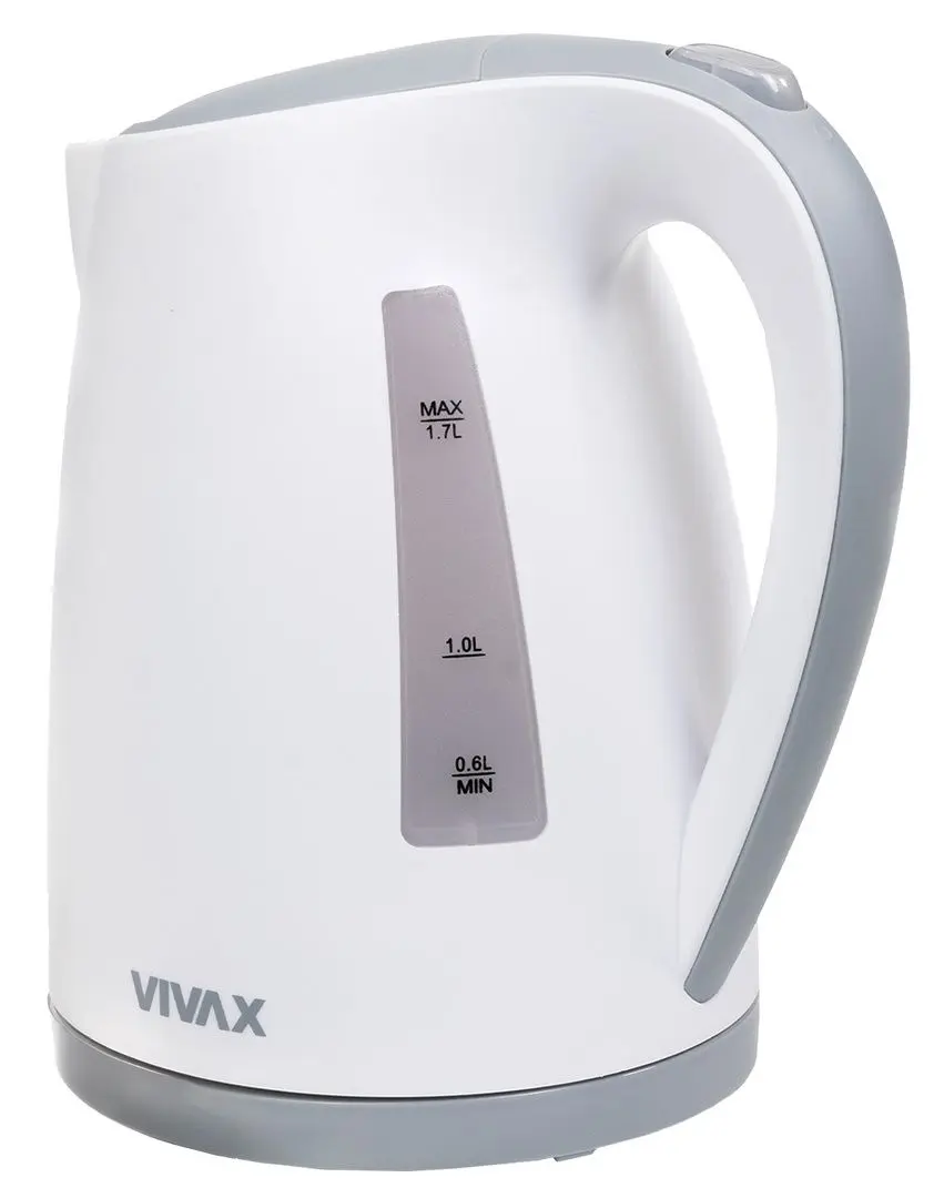 Электрочайник Vivax WH-170GW (White/Grey)