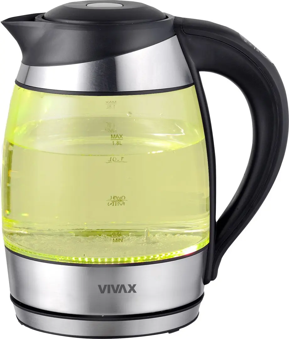 Электрочайник Vivax WH-180TC (Black/Inox)