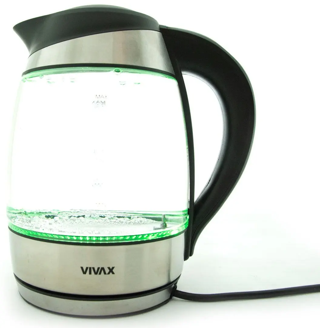 Электрочайник Vivax WH-180TC (Black/Inox)