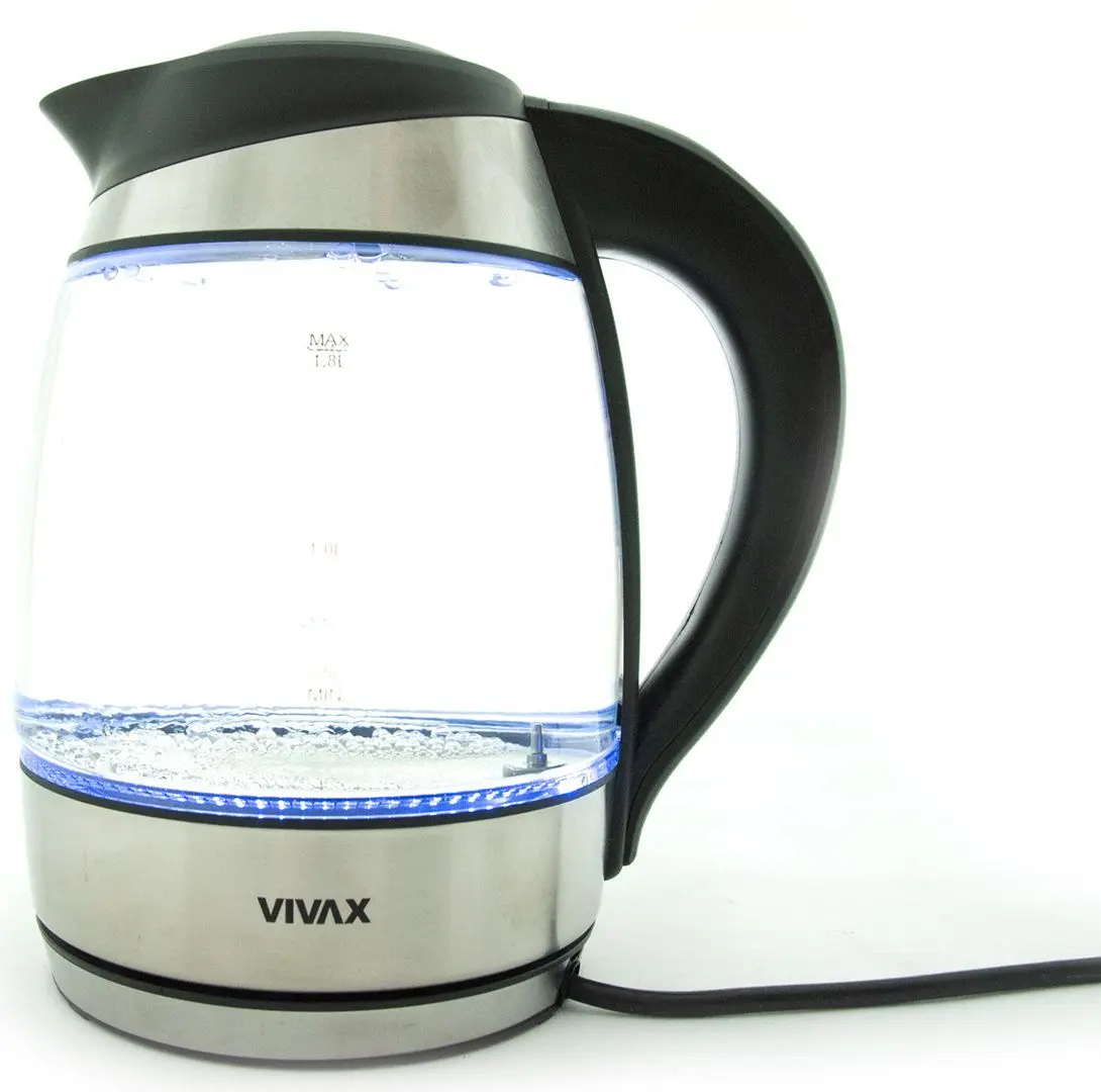 Электрочайник Vivax WH-180TC (Black/Inox)