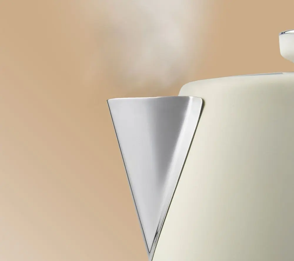 Fierbator electric VonShef Fika 2000173 (Cream/Wood)