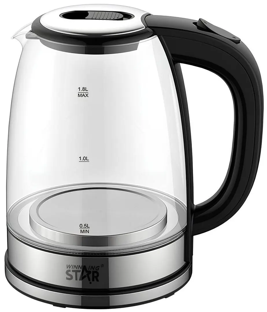 Fierbator electric Winning Star ST-6017 (Inox/Black)