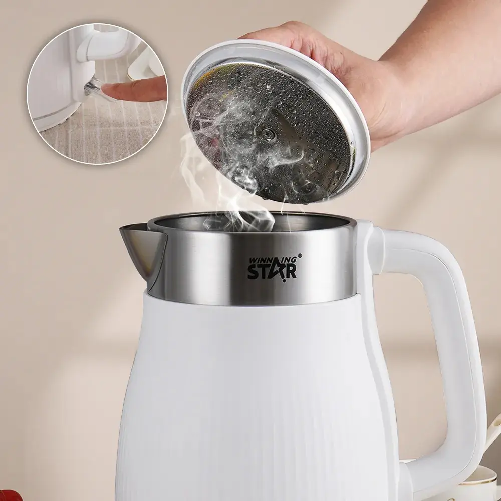 Fierbator electric Winning Star ST-6022 (White/Inox) - 2