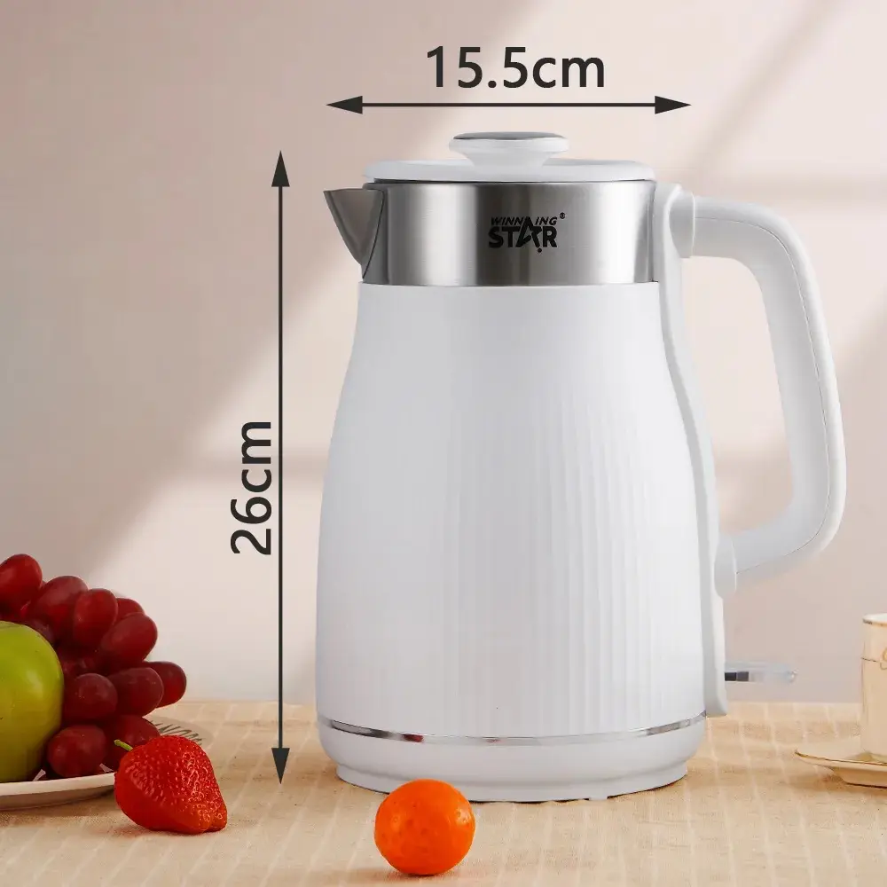 Fierbator electric Winning Star ST-6022 (White/Inox) - 3