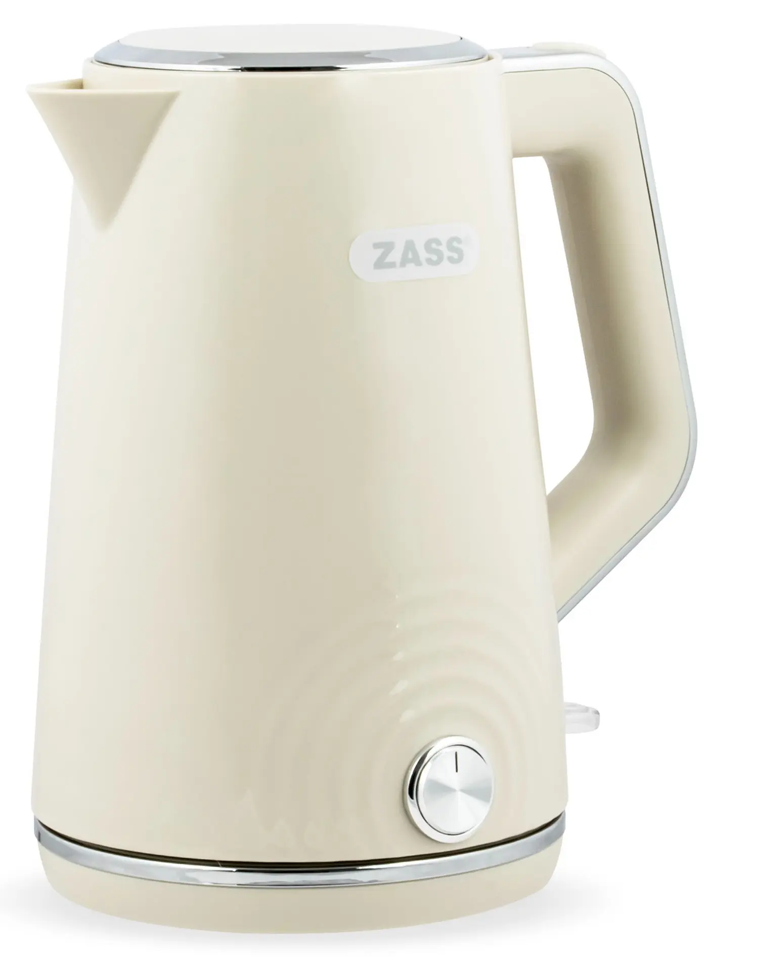 Электрочайник Zass ZCK 12 Wave Edition 1.7l  (Cream) - 3