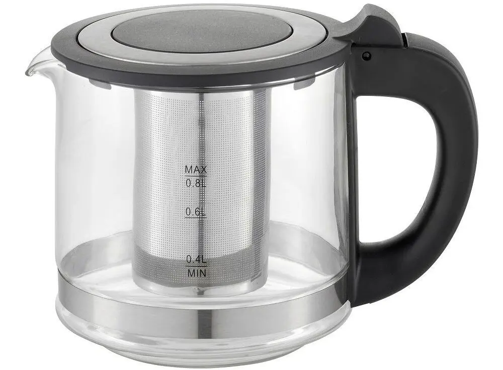 Fierbator electric + fierbator pentru infuzie Zilan ZLN4858 (Inox/Black)