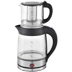 Электрочайник + заварочный чайник Zilan ZLN4858 (Inox/Black)