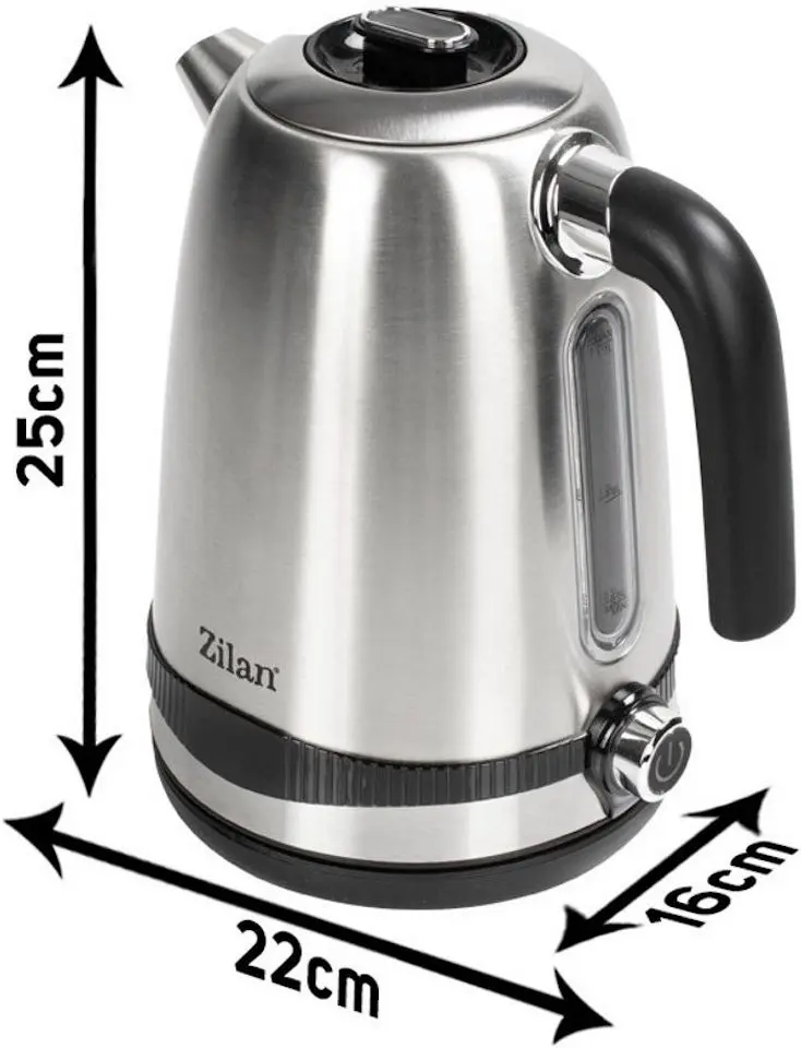Fierbator electric Zilan ZLN1000 (Inox/Black) - 6