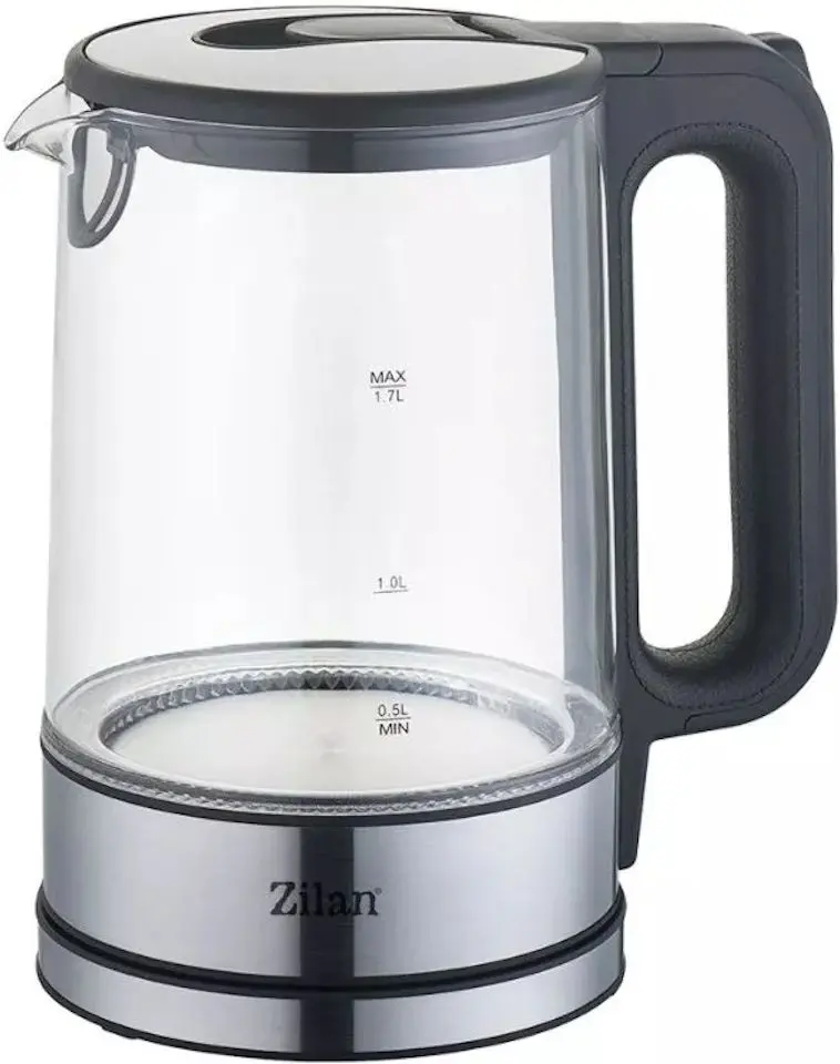 Fierbător electric Zilan ZLN1796 (Inox/Black)