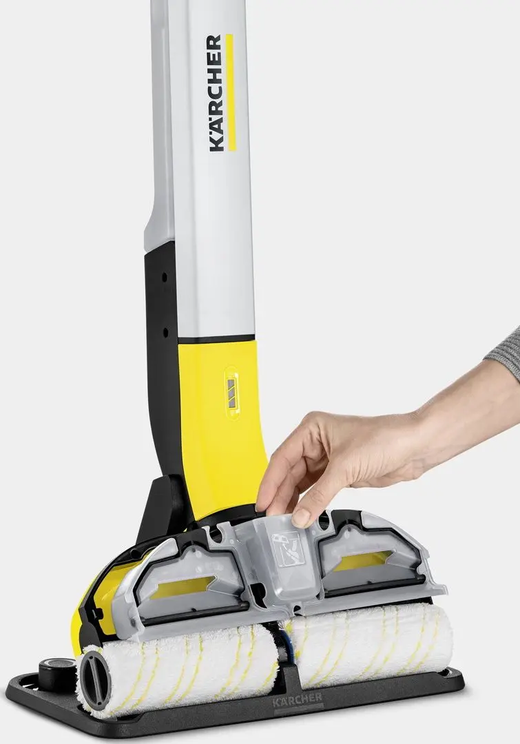 Электрошвабра Karcher EWM 2 (Yellow/Inox) - 9