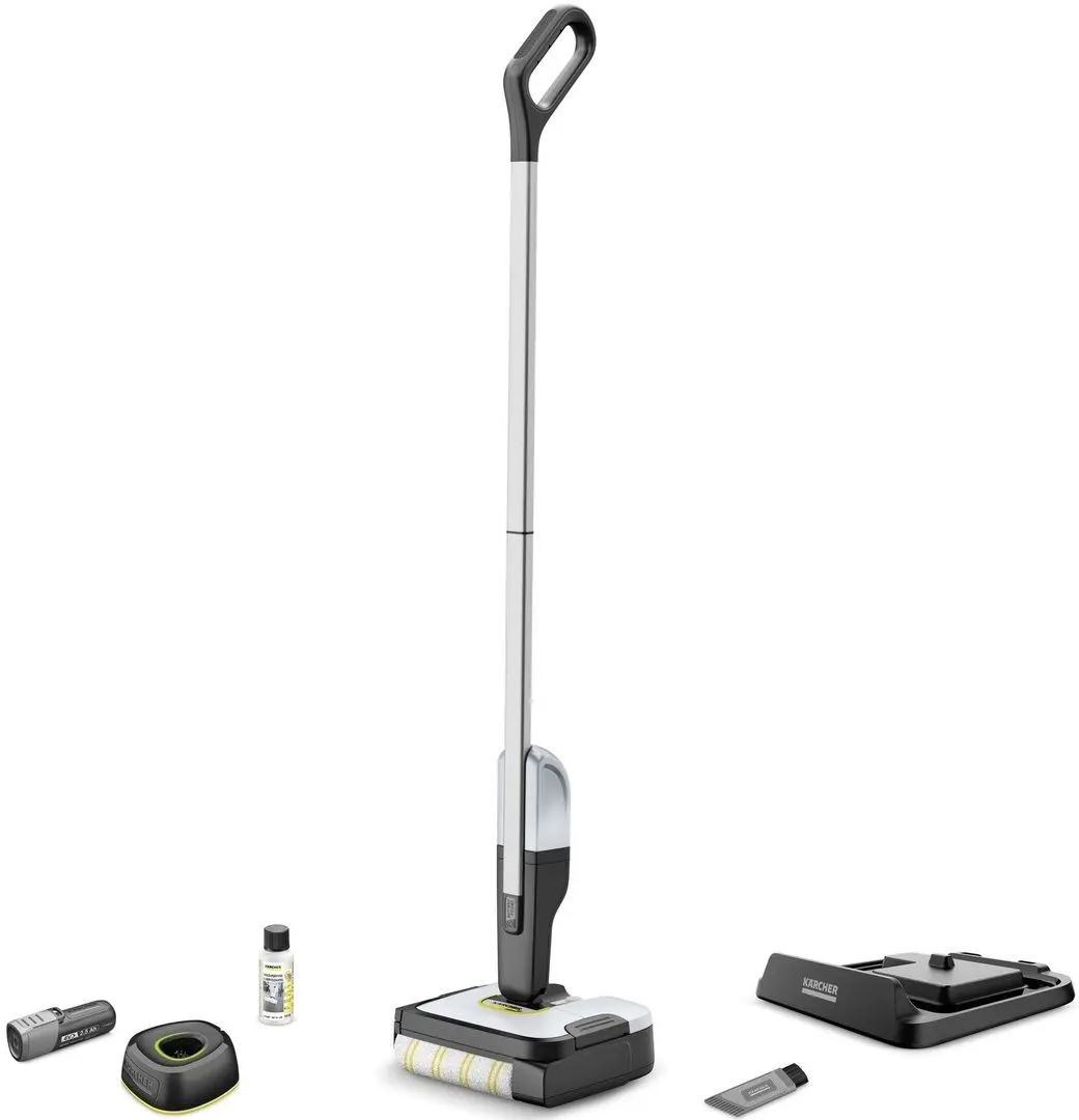 Mop electric Karcher FC 2-4 Battery Set (Black/White)