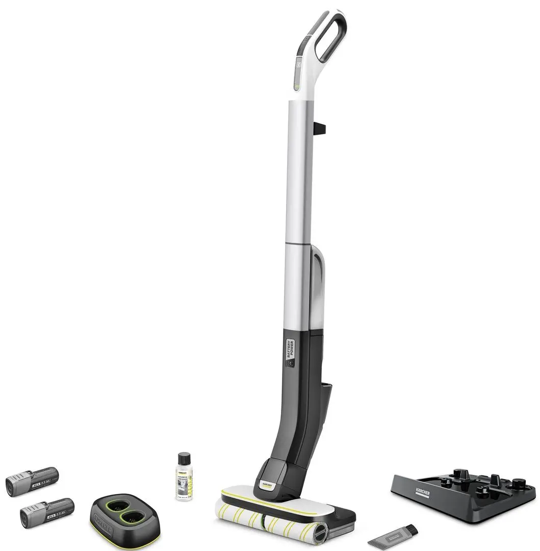 Mop electric Karcher FC 4-4 Battery Set (Black/White)