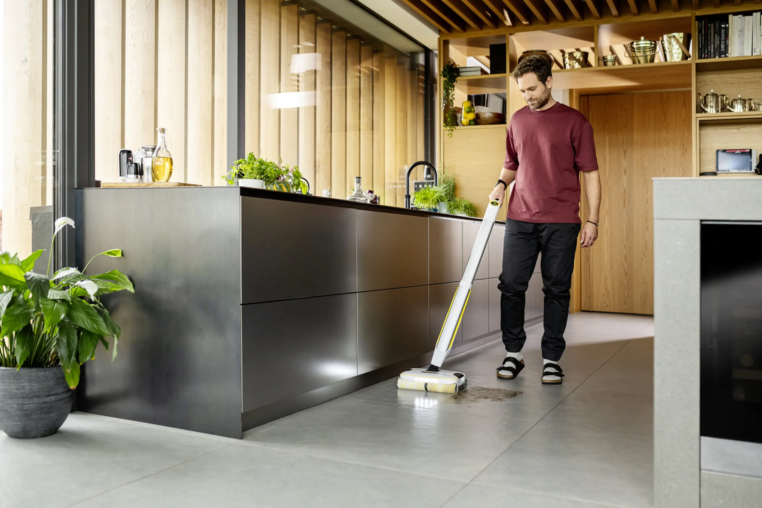 Mop electric Karcher FC 8 Smart Signature Line 1.055-711.0 (White/Silver) - 5