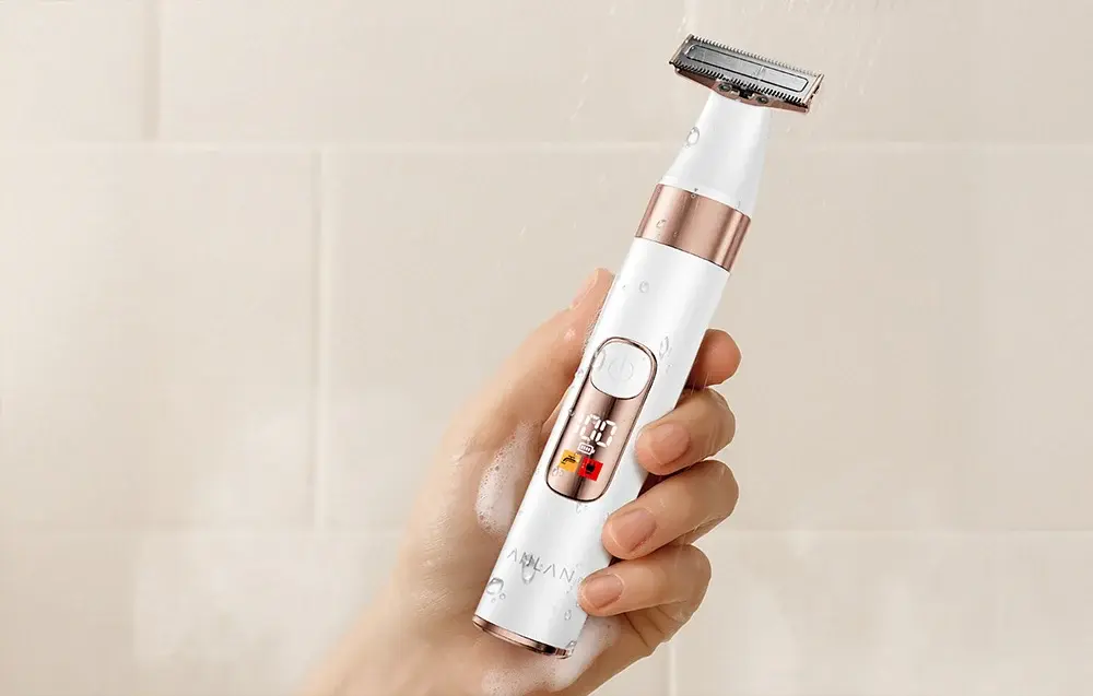 Trimmer Anlan 06-ATMQ42-02A (White/Gold) - 3