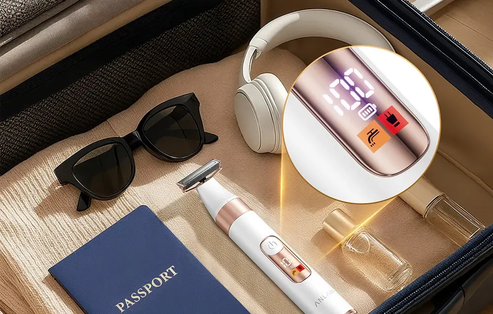 Trimmer Anlan 06-ATMQ42-02A (White/Gold) - 5