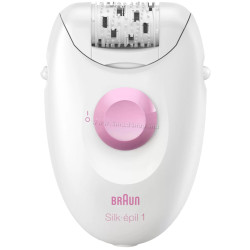 Epilator Braun Silk-epil 1 1-010 (White)