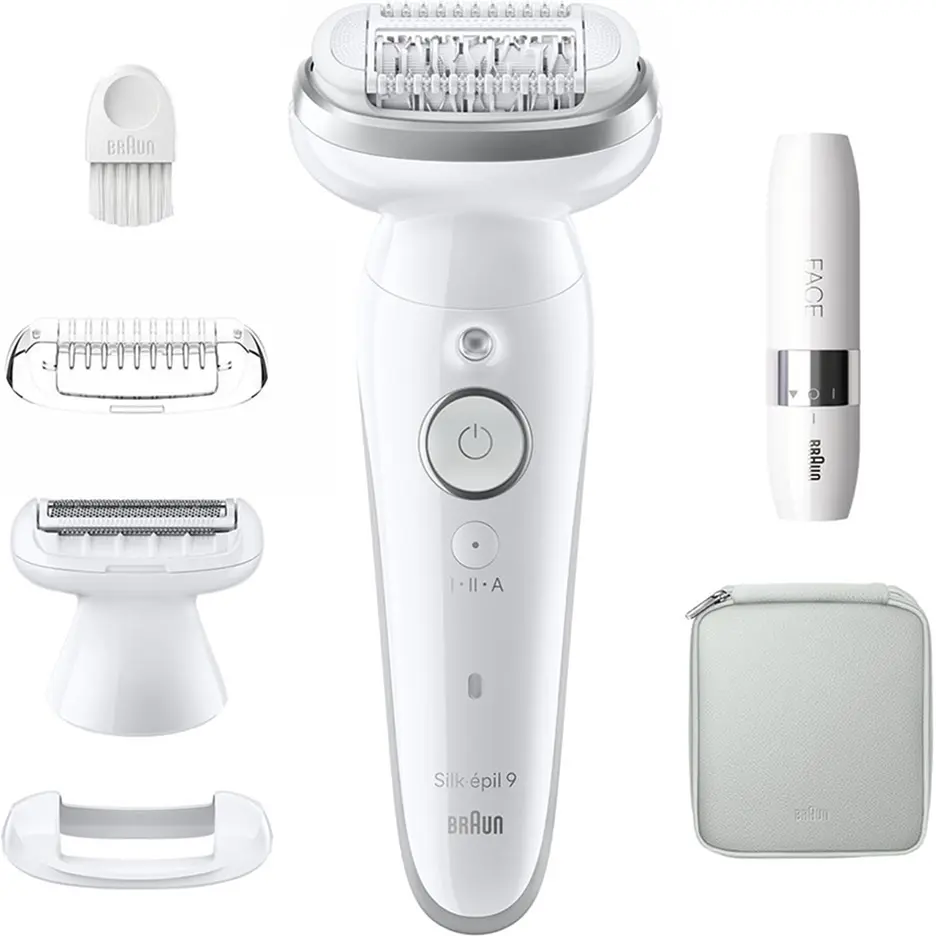 Epilator Braun Silk-epil 9 SES 9-341  (White)