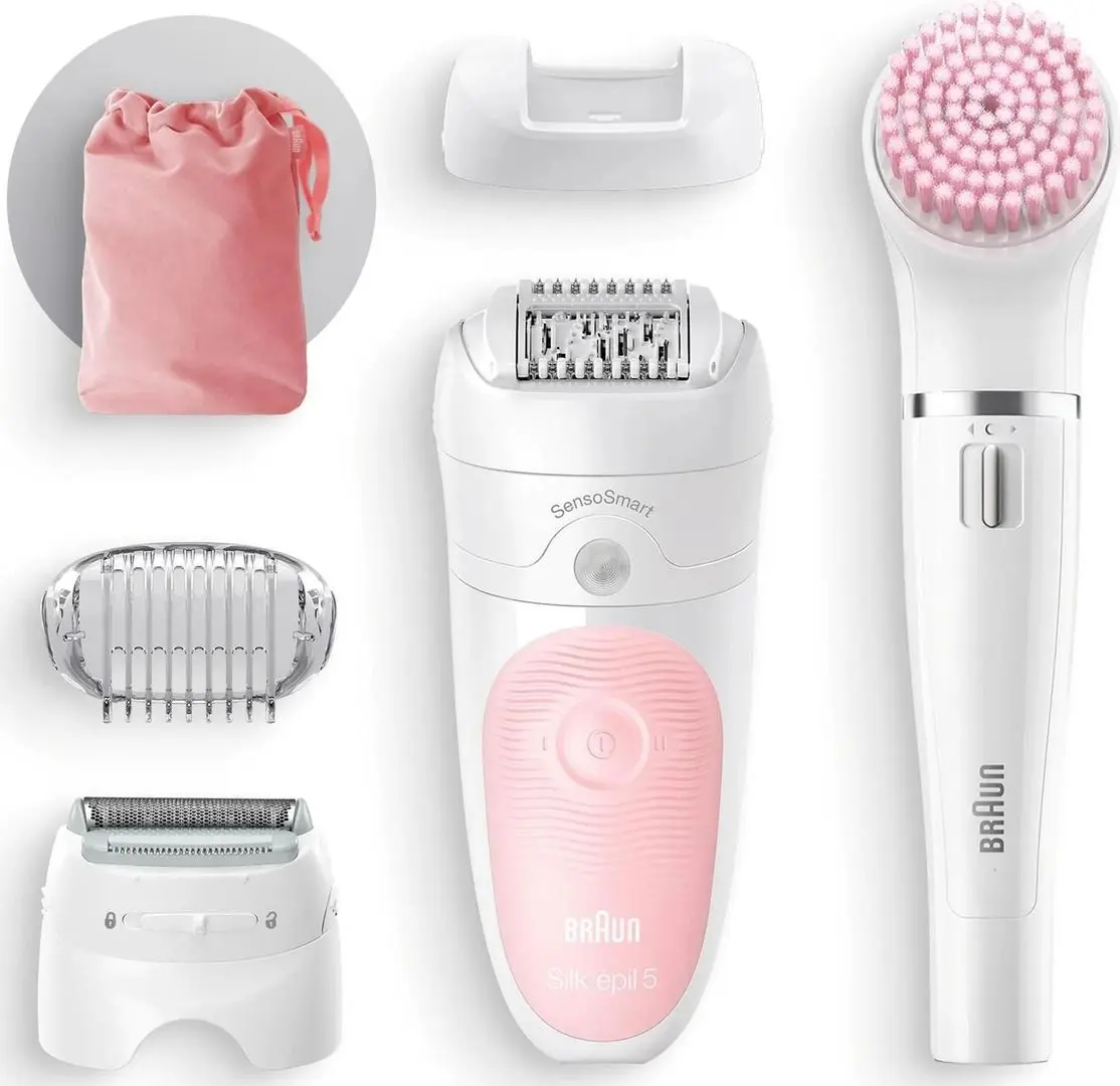 Эпилятор Braun Silk-Epil SES 5-885 BS (White/Pink)